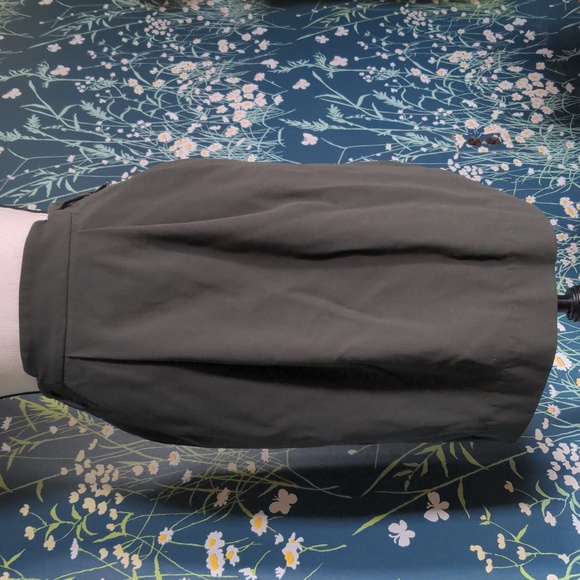 Vintage Armani Suit Jacket & Skirt Small Green Bergdorf Goodman Milano - Picture 12 of 13